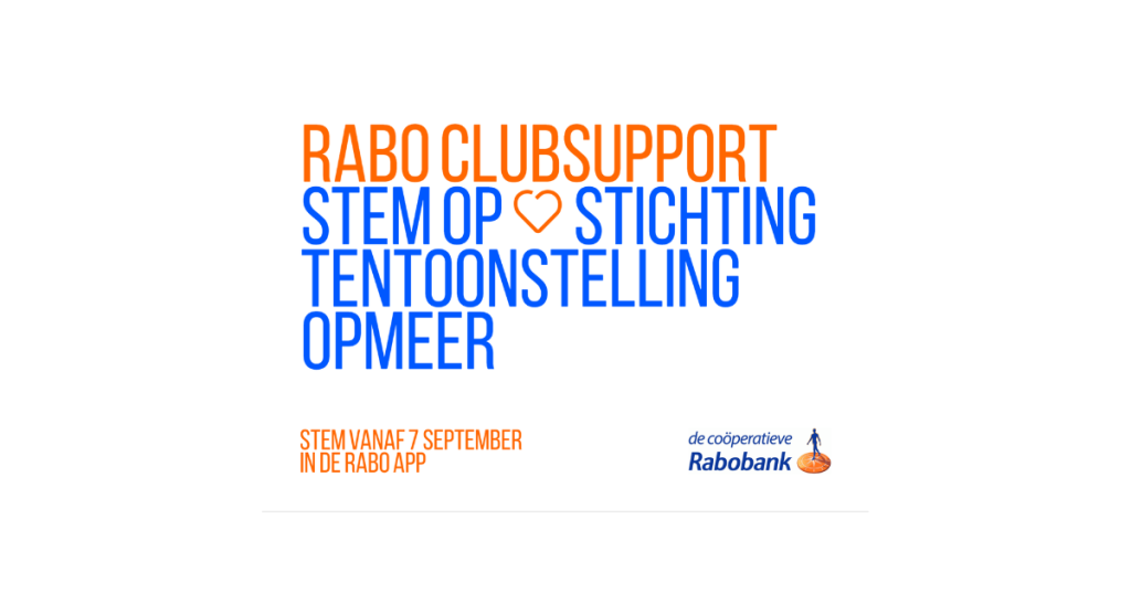 Stem op Stichting Tentoonstelling Opmeer tijdens Rabo ClubSupport!